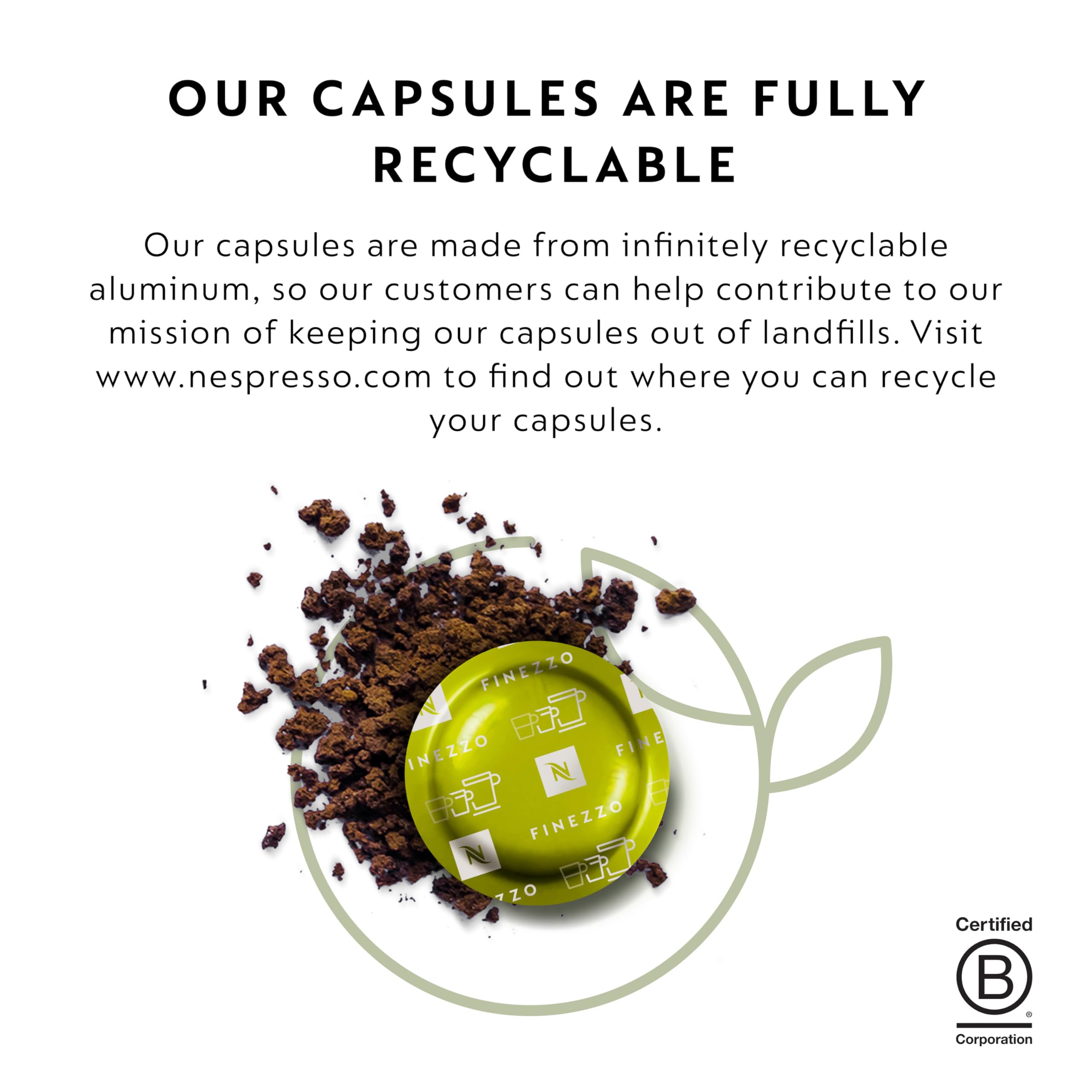 Amazon.com: Nespresso Professional Coffee Capsules, Finezzo Coffee