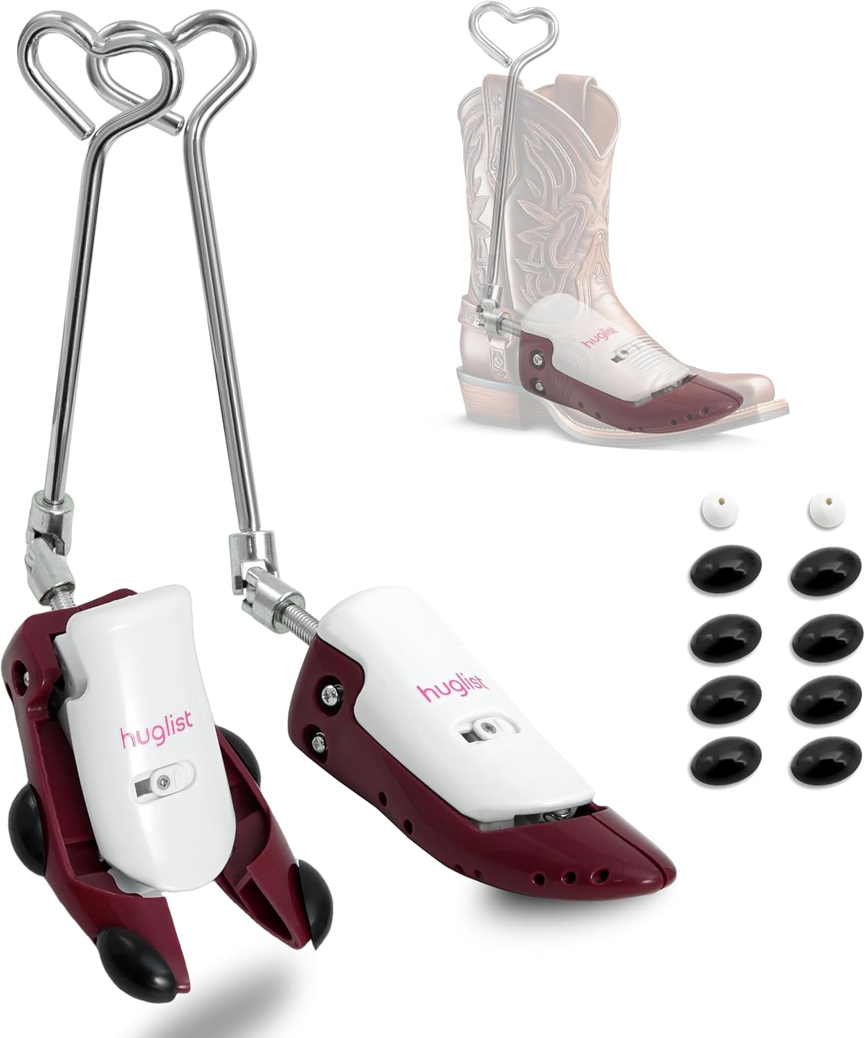 Shoe Stretcher - Adjustable Width & Height Boot Stretcher, Boot Expander, High Instep & Toe Box Stretcher