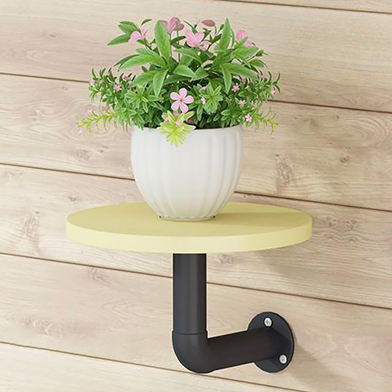 Étagère murale ronde moderne gain de place pour décoration intérieure