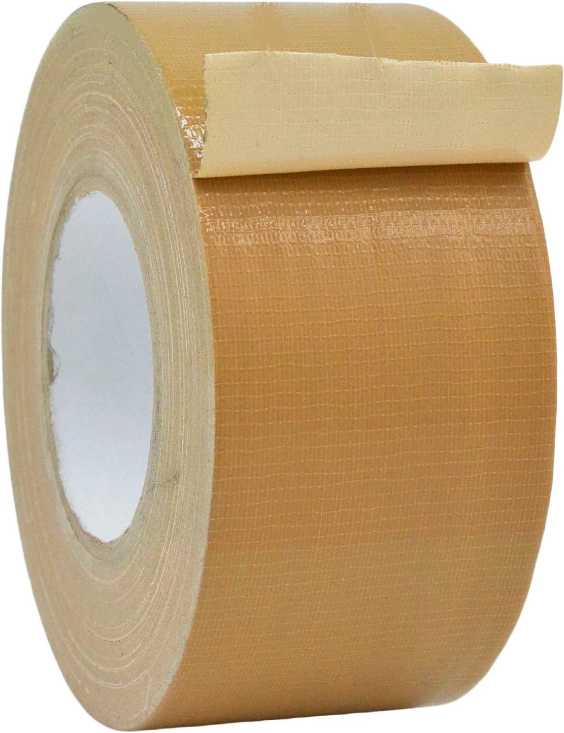 WOD DTC10 Advanced Strength Industrial Grade Tan (Beige) Duct Tape, 3 inch x 60 yds