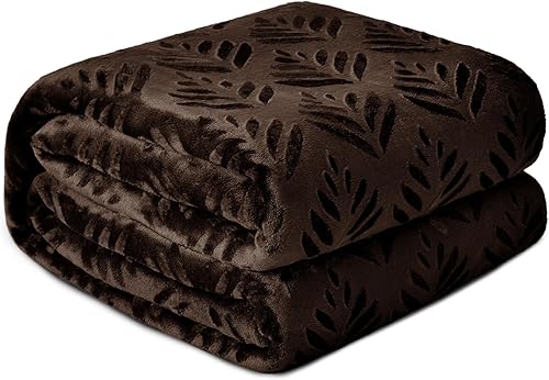 Miniatura 10 de Exclusivo Mezcla Manta de forro polar para sofá, manta súper suave y cálida para otoño e invierno, manta mullida y ligera de felpa azul marino, 50 x