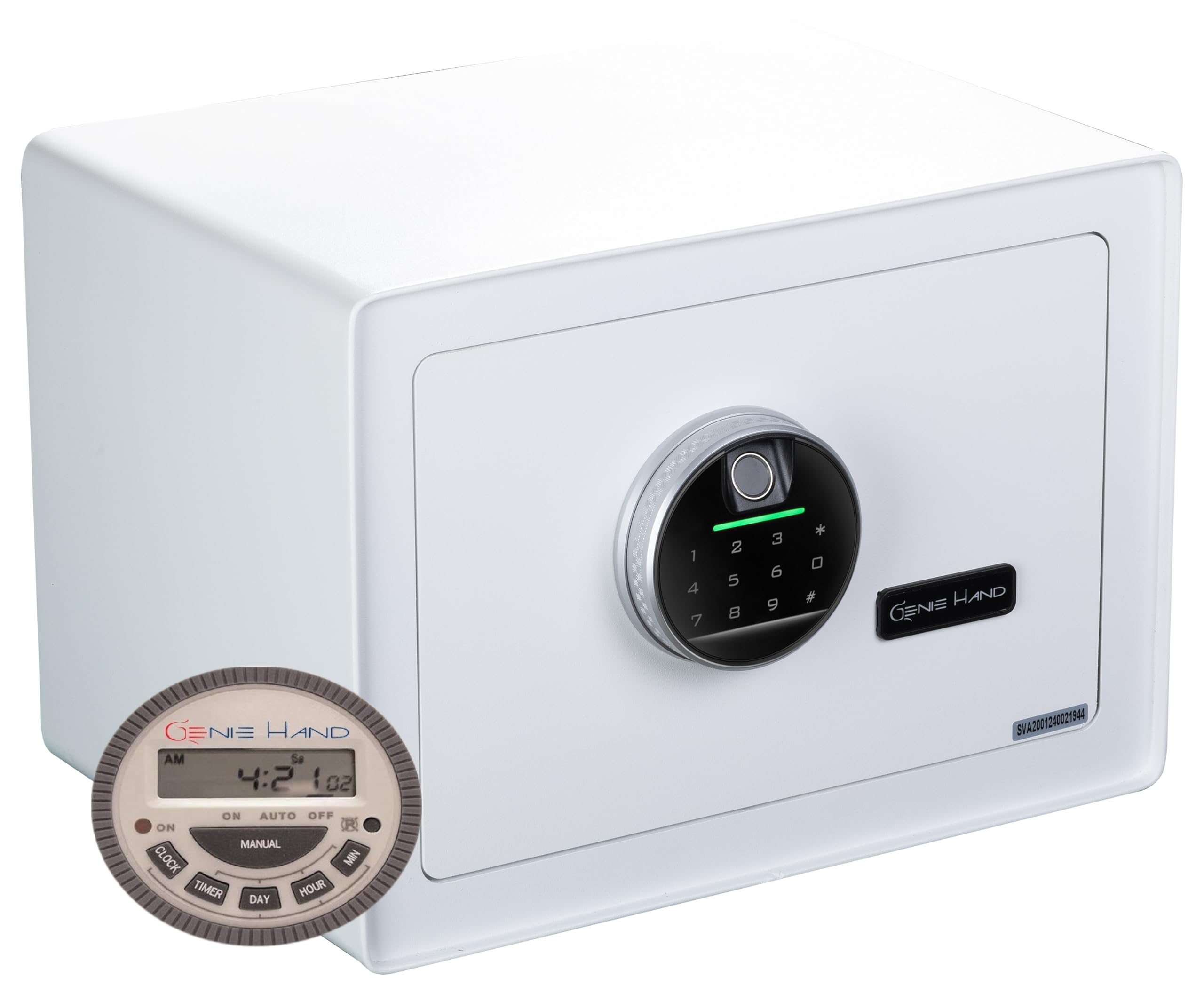 Coffre-fort à empreinte digitale Genie Hand W90 avec verrouillage temporisé