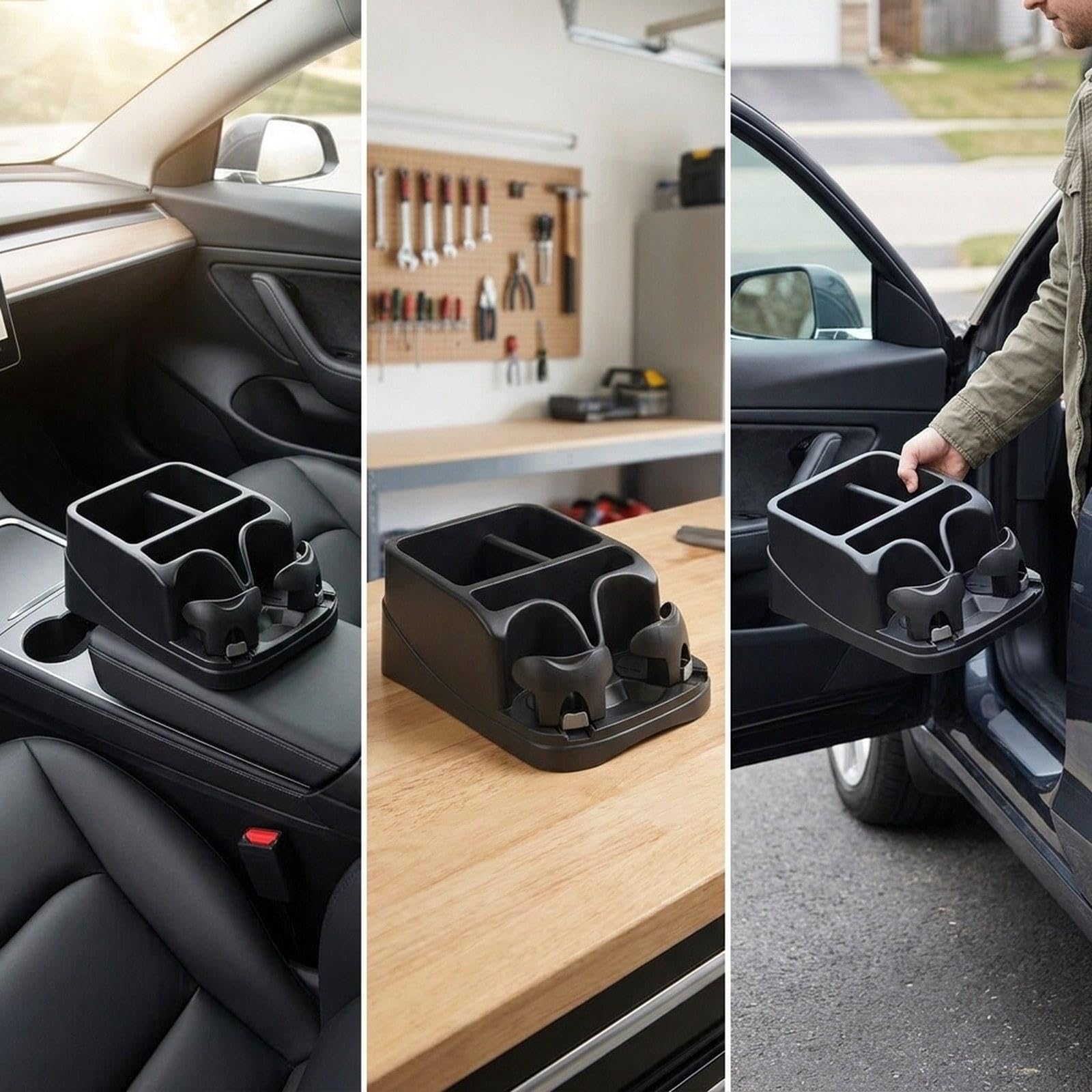 Organizer Universale per Interni Auto, Sedile Posteriore, Contenitore Portaoggetti per L'estate
