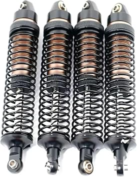 RC Shock Absorbers For Yk For Yikong 4103 4102 4082 Op 1/10 1/8 Metal Shock Absorber Remote Control Mountain Bike Modification Upgrade AccessoriesCamel
