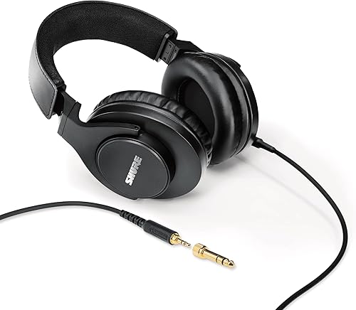 Miniatura 7 de Shure SRH440A Auriculares Profesionales de Estudio con Cable Sobre la Oreja – Auriculares de Monitoreo y Grabación con Respuesta de Frecuencia
