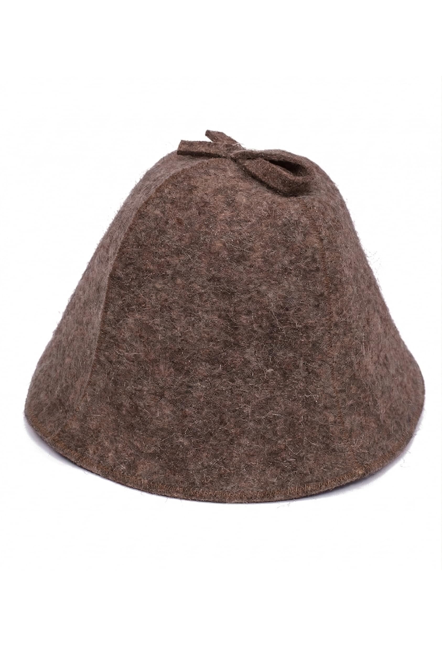 Saunahut 100% Wollfilz für Damen und Herren – Hitzeschutz, Naturmaterial, Mütze Filz Saunamütze