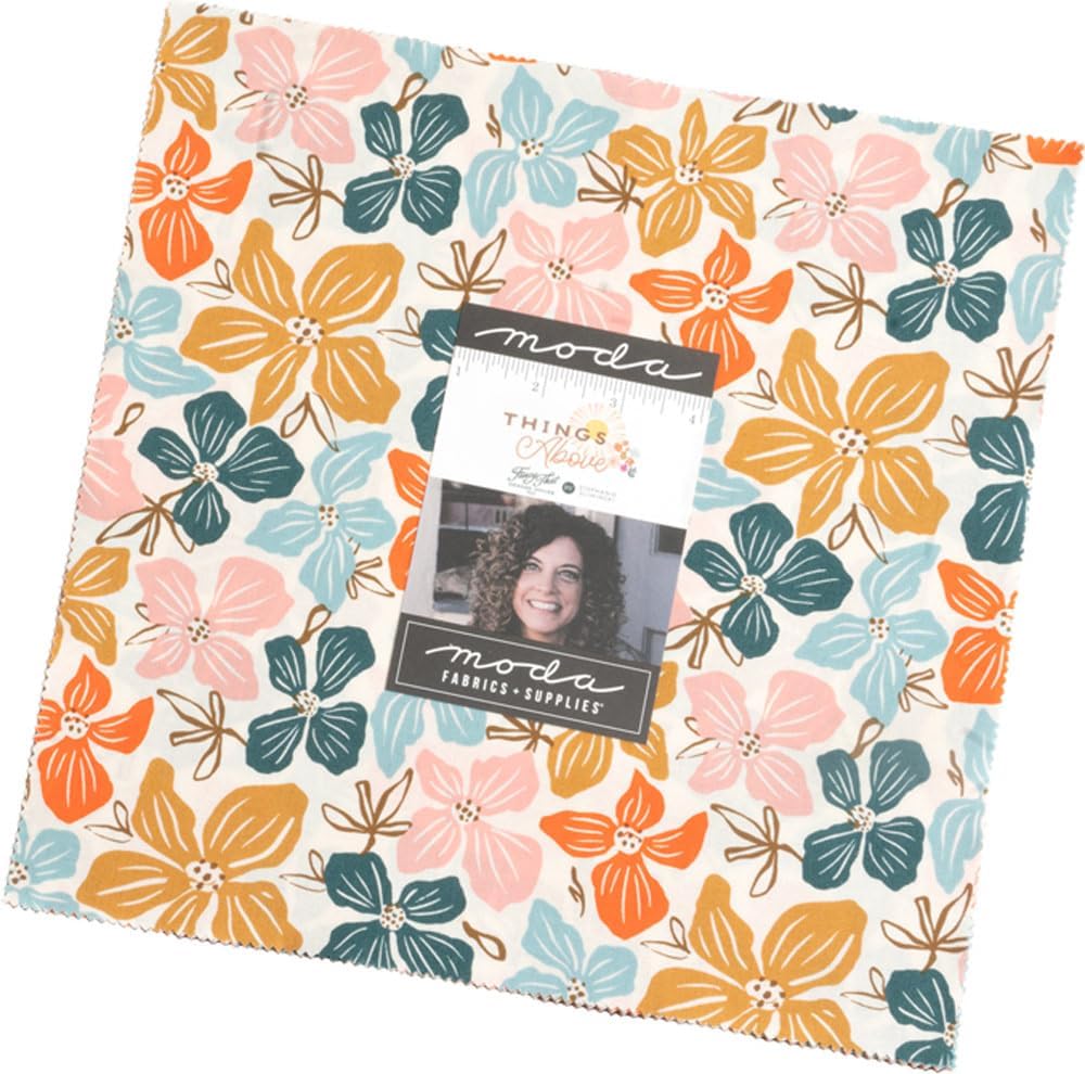 Stephanie Sliwinski Things Above Layer Cake 42 10-inch Squares Moda Fabrics 45610LC