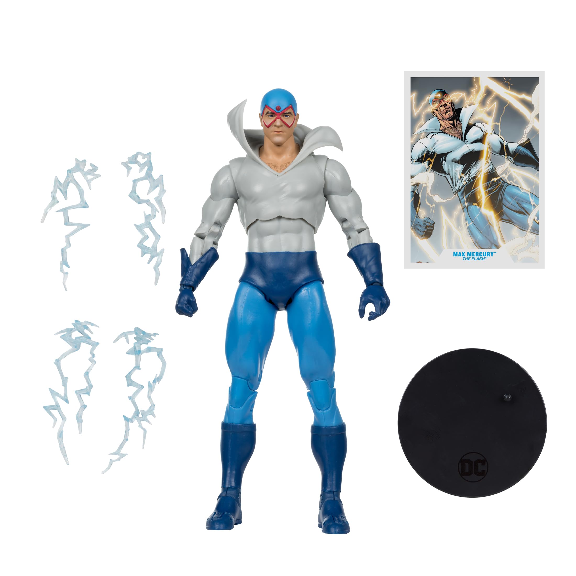 McFarlane Toys DC Multiverse MAX Mercury (The Flash) Gold Label 7in Action Figure