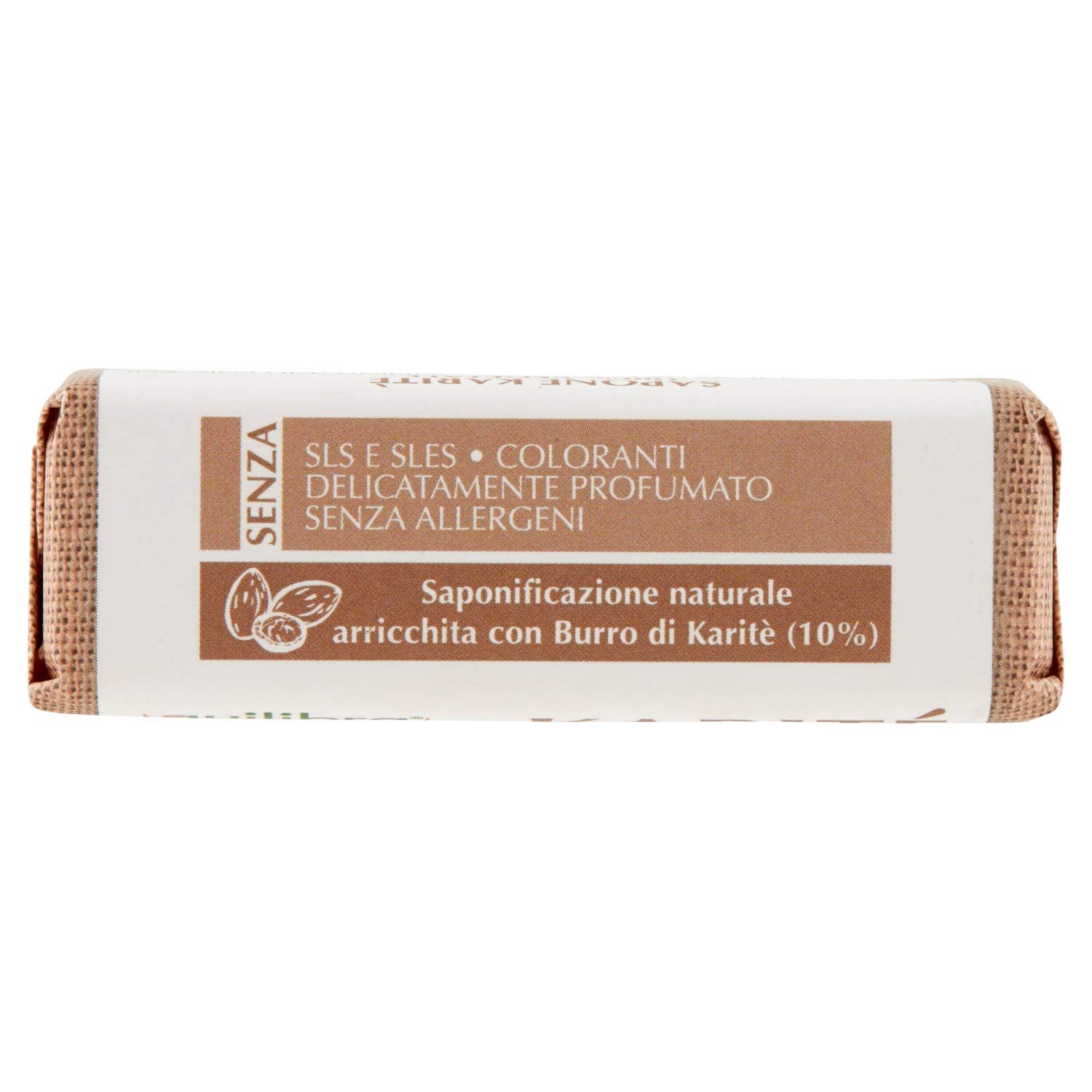 equilibra Mydło Karite 100% roślinne, 100 g, opakowanie 12 szt