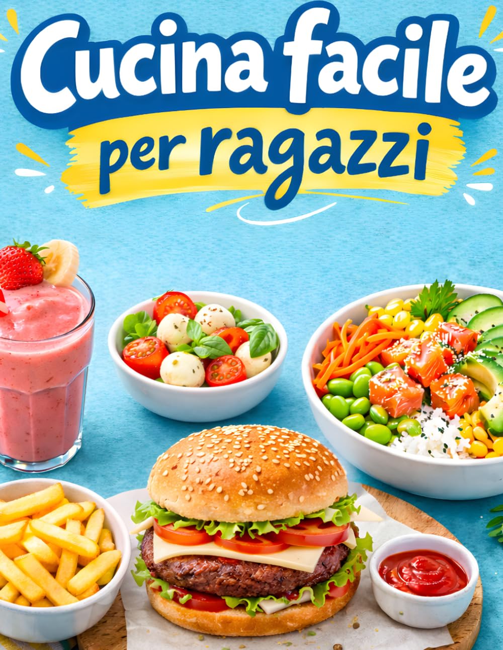 Cucina facile per ragazzi: Ricette facili, veloci e super golose per imparare a cucinare da zero, anche se hai poco tempo e nessuna esperienza