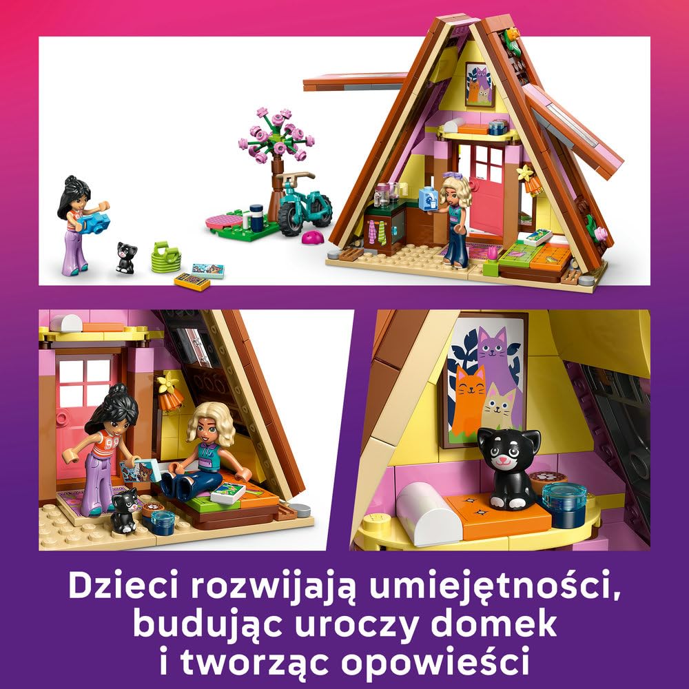 LEGO Friends Domek na luksusowym kempingu, zabawka konstrukcyjna dla dziecka, zestaw do zabawy w odgrywanie ról, pomysł na prezent dla dziewczynki lub chłopca od 6 lat 42682
