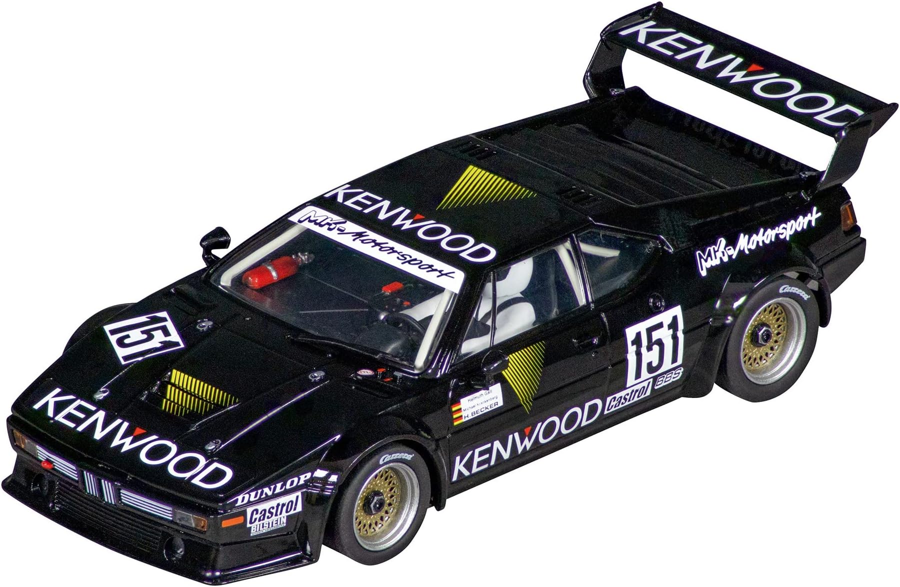 31085 BMW M1 Procar MK-Motorsport No.151 DRM 1986 1:32 Scale Digital Slot Car Racing Vehicle Digital Slot Car Race Tracks