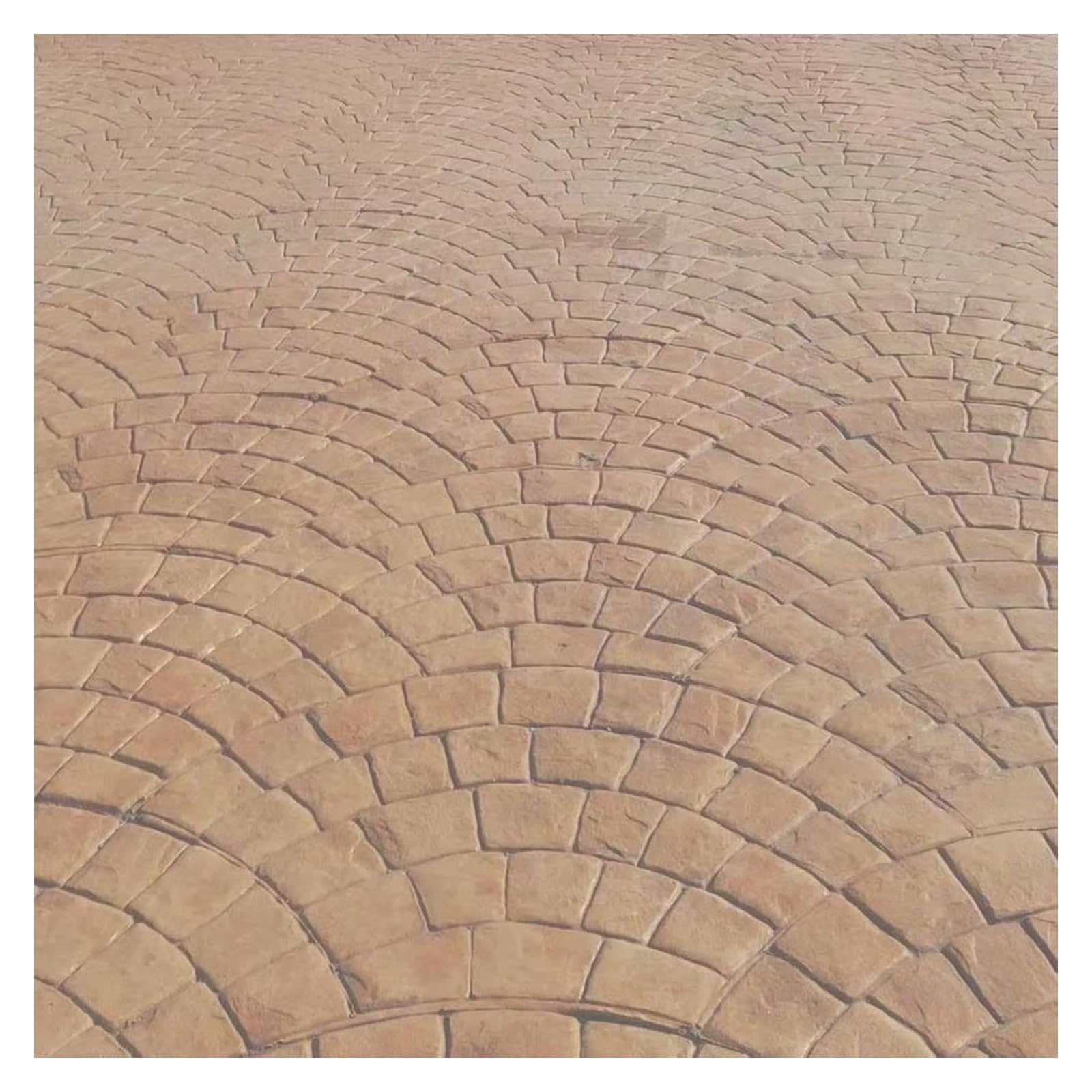 Tappetino per Texture Effetto Cemento per Esterni - Strumento di Alta qualità per la creazione di Texture su superfici in Cemento, Perfetto per progetti Fai da Te (Confezione da 1)