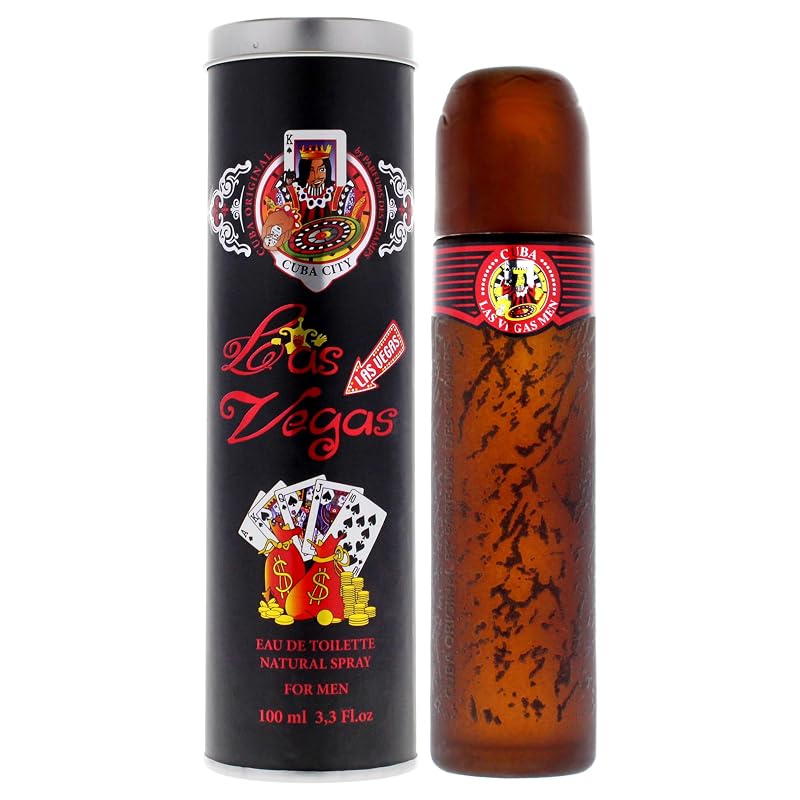Cuba Cuba City Las Vegas Men Eau de Toilette Spray, 100 mL