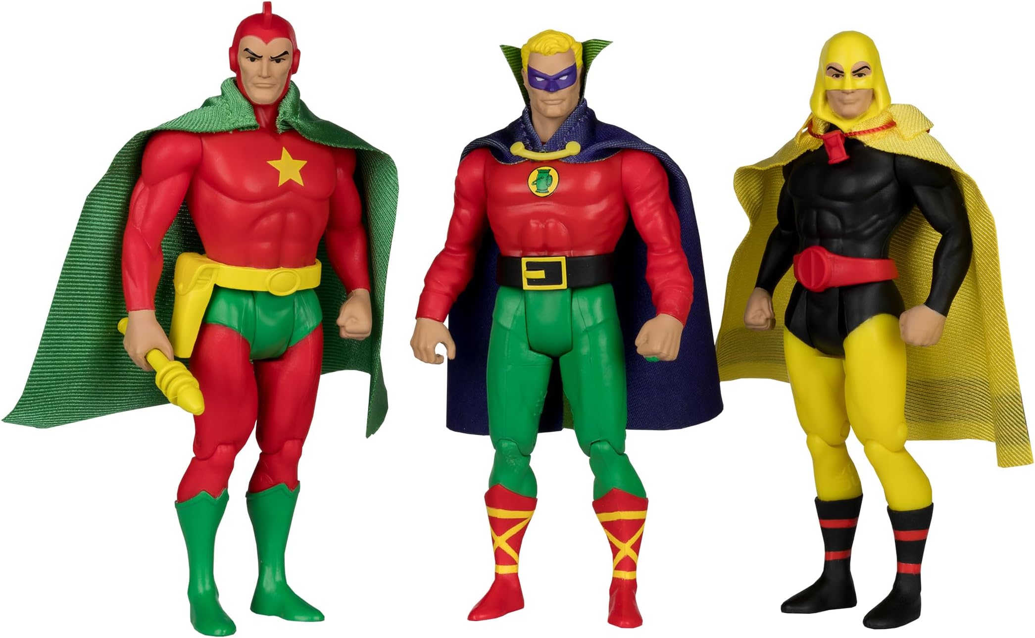 McFarlane Toys - DC Super Powers Green Lantern Hourman Starman 3pk 4.5in Action Figure