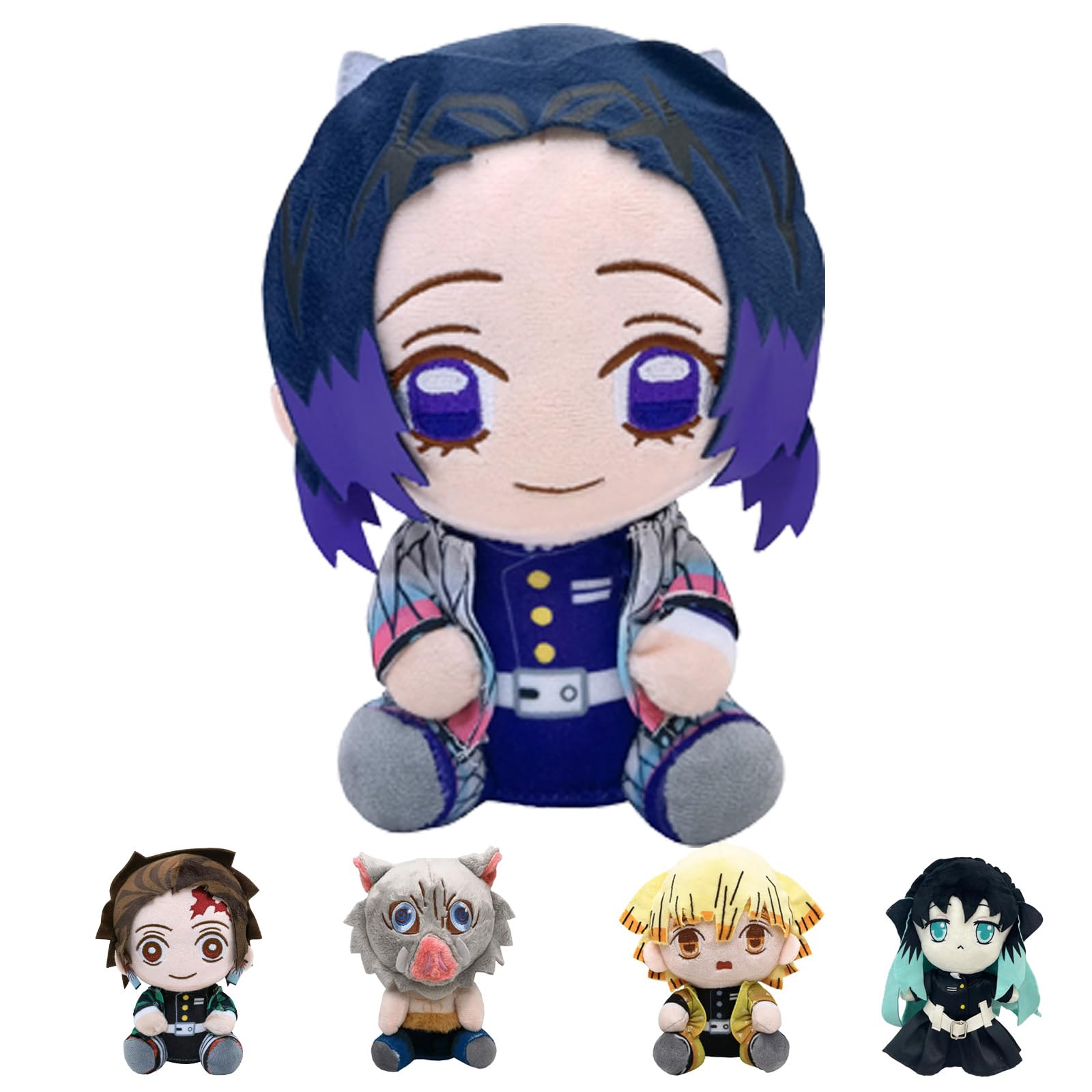 Genérico Juguetes de Peluche, Juguetes de Peluche Cartoon Animados de Suave, Juguete de Peluche Figuras Anime, Perfecto Tema de Dibujos Animados para Niños y Niñas y Fans Cumpleaños Pascua Regalo (B)