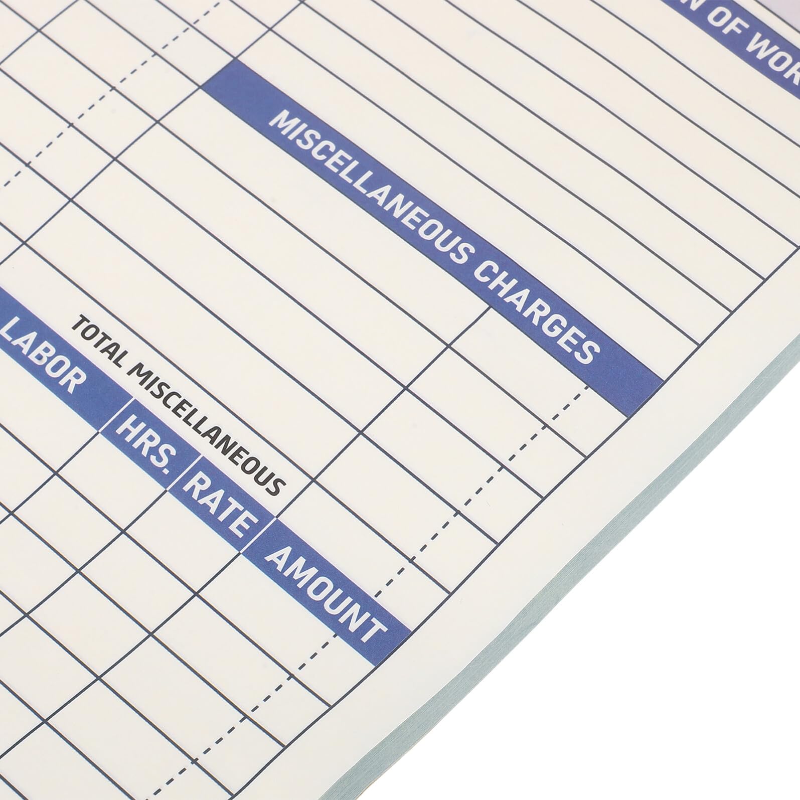 Selbstdurchschreibendes Arbeitsauftragsbuch 2 Stück für Rechnungen
