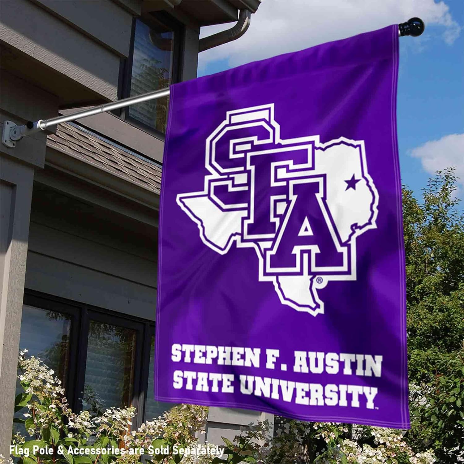 Stephen F. Austin Lumberjacks House Flag Banner - Image 2