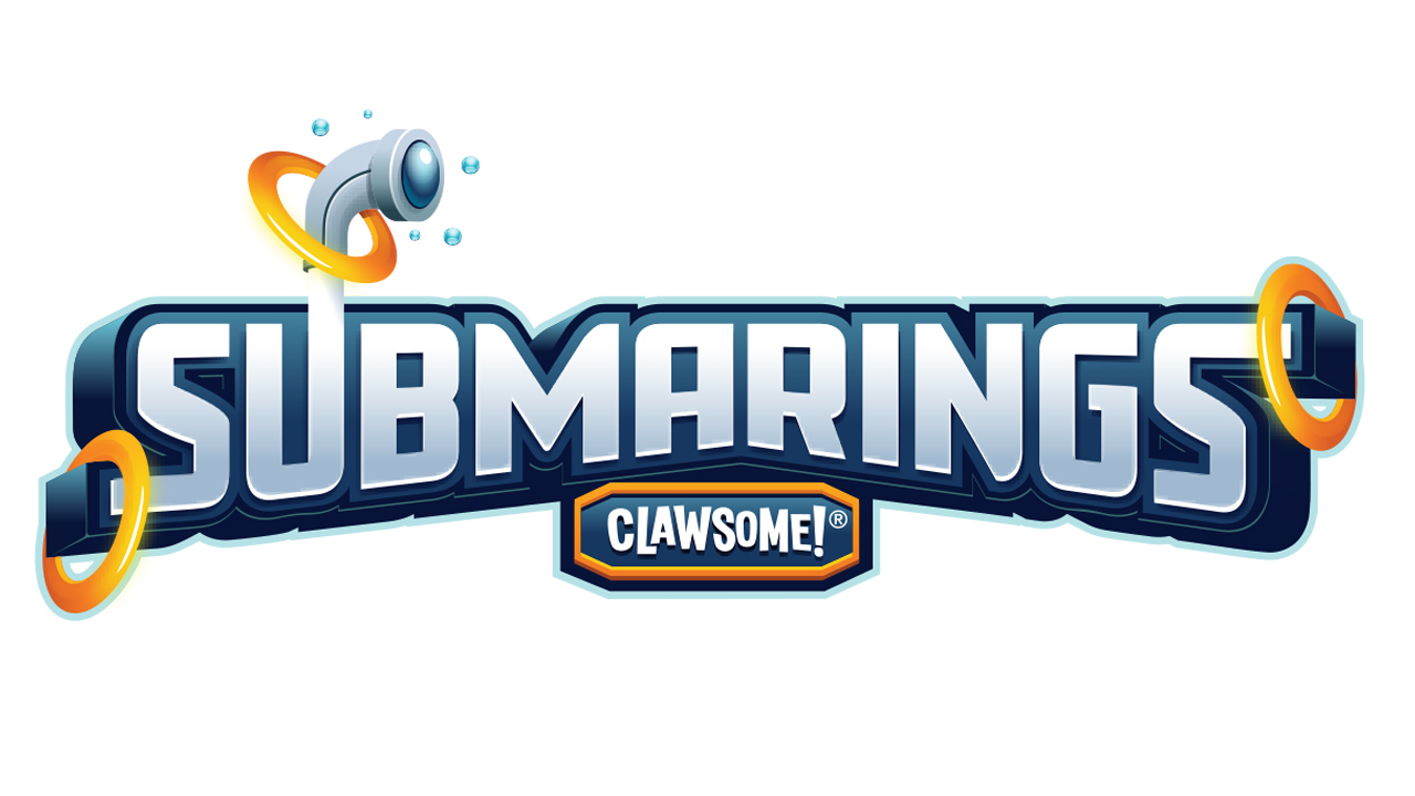 Amazon.com: CLAWSOME! Submarings Handheld Water Game | Retro Mini