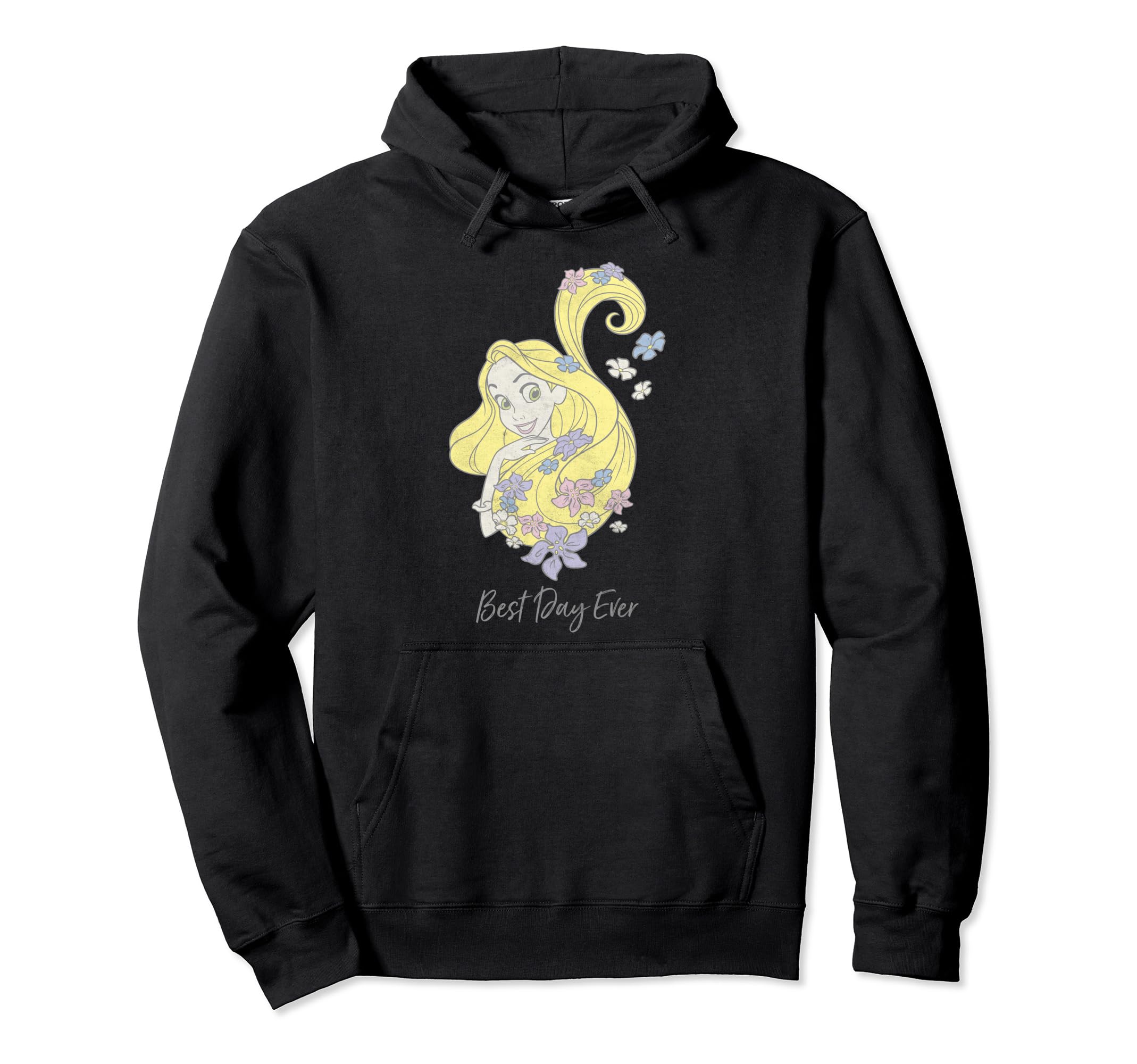 Amazon.com: Disney Tangled Rapunzel Best Day Ever Hoodie