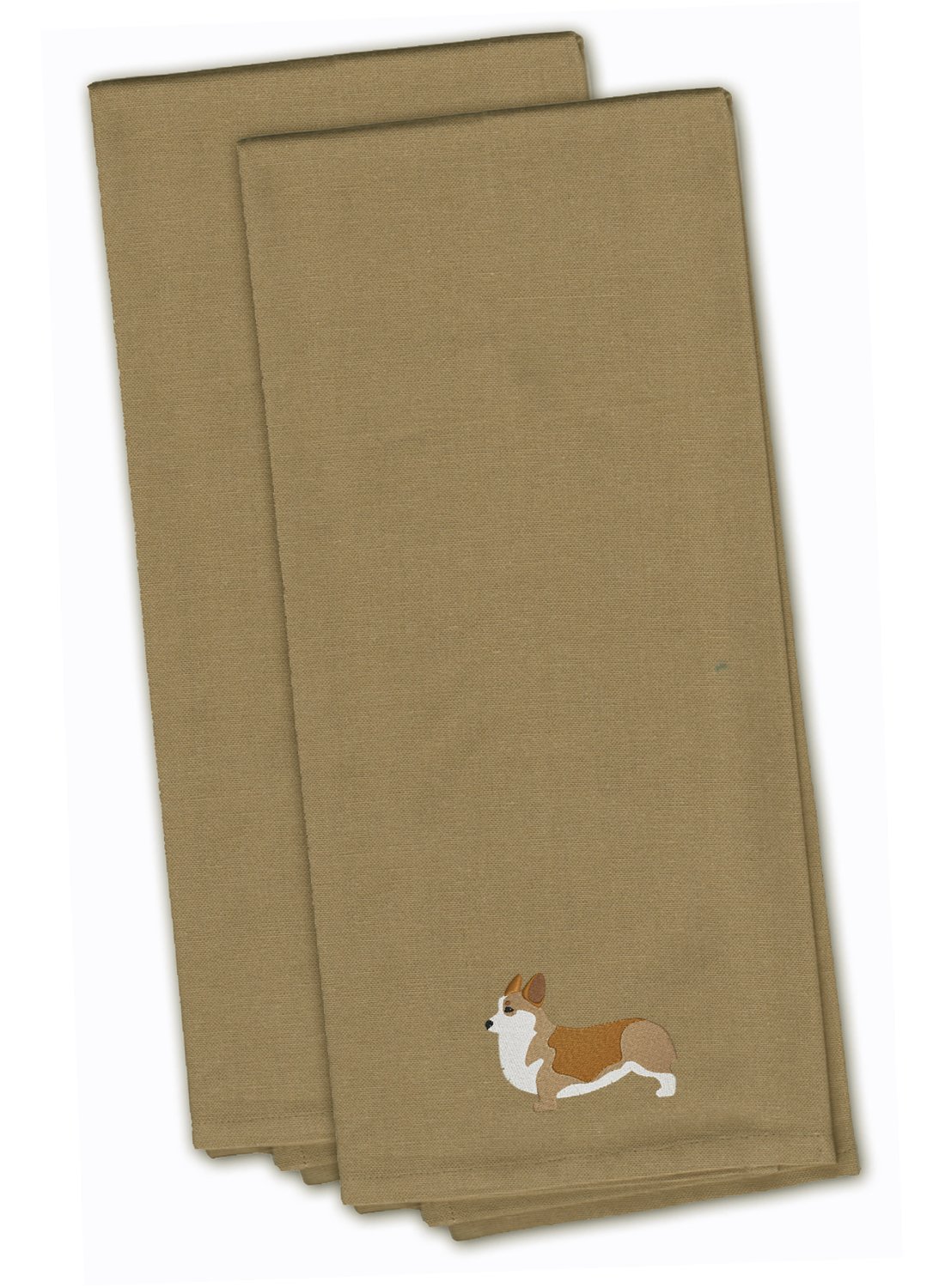 Torchon de cuisine broyeur à singe noir haut de gamme en textile brodé multicolore 19 X 25