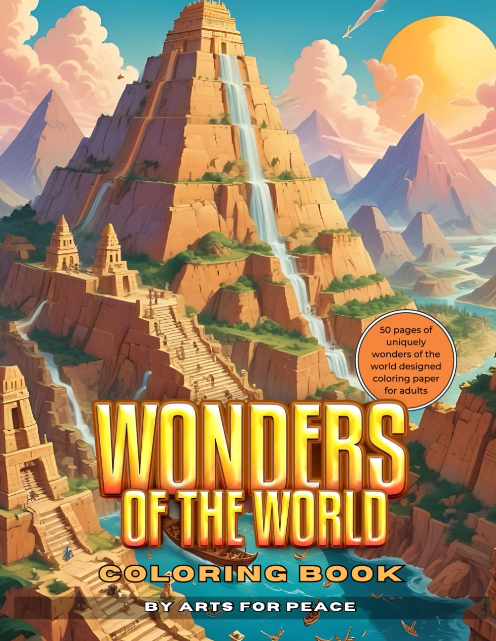 World's Wonders: A Coloring Book for History Lovers