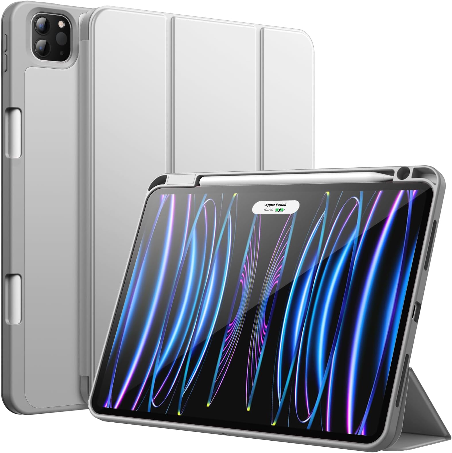 QYiiD Toetsenbord beschermhoes met Muis voor iPad Pro 12.9