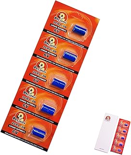 6 Volt Battery Compatible for Pet Stop, Perimeter, Extreme Dog Fence Collar Battery, Two CR1/3N 6v Batteries 170mah High Capacity Lithium Battery! (5 Pack)