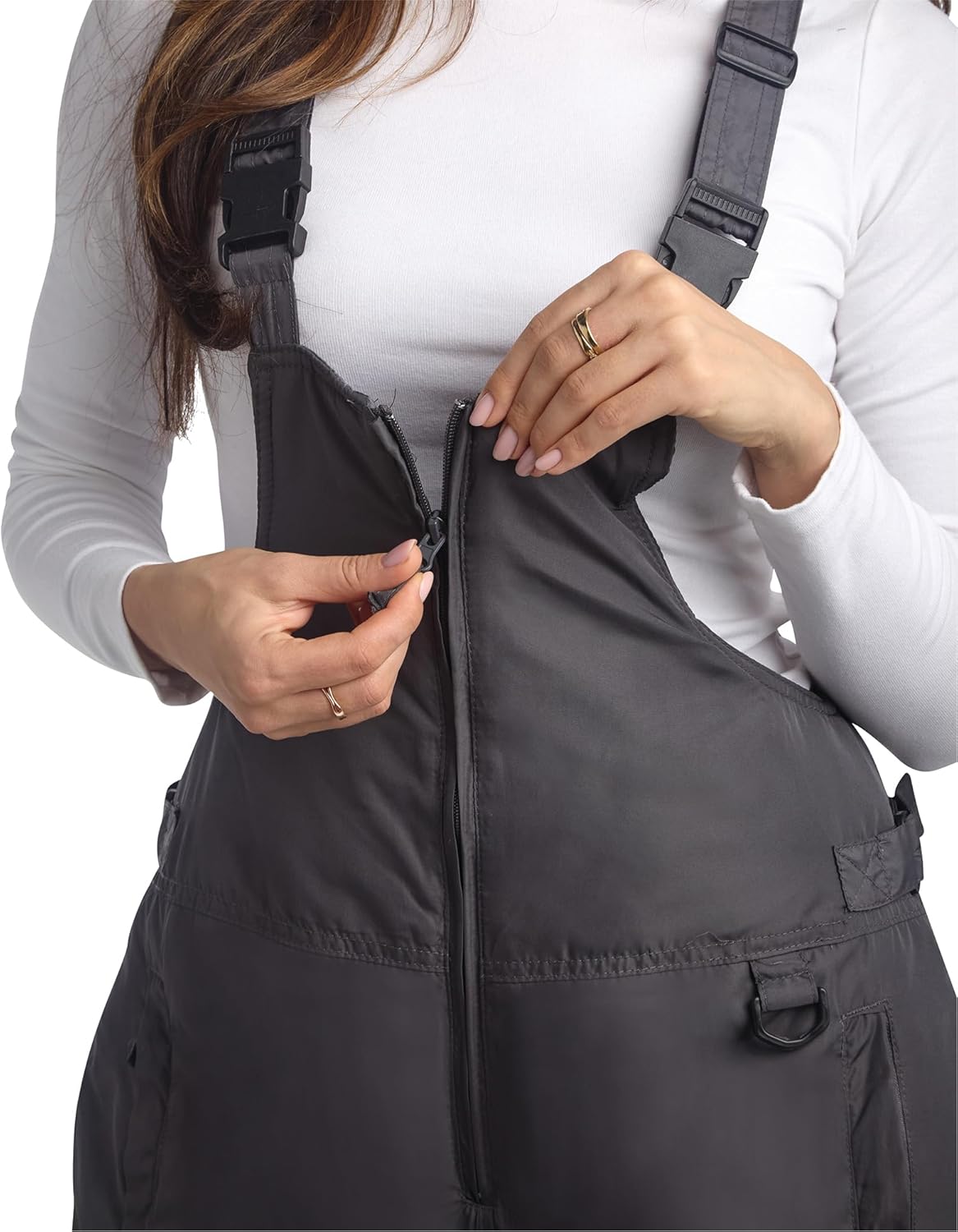 Arctic Hero Womens Snow Bibs - Waterproof Insulated Snow Pants Womens Overall Snowboarding Cold Weather Ski Pants