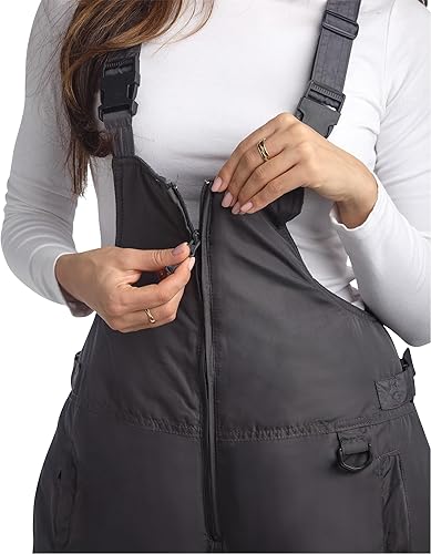 Miniatura 4 de Baberos de nieve para mujer, impermeables, aislados, pantalones de nieve para snowboard, para clima frío