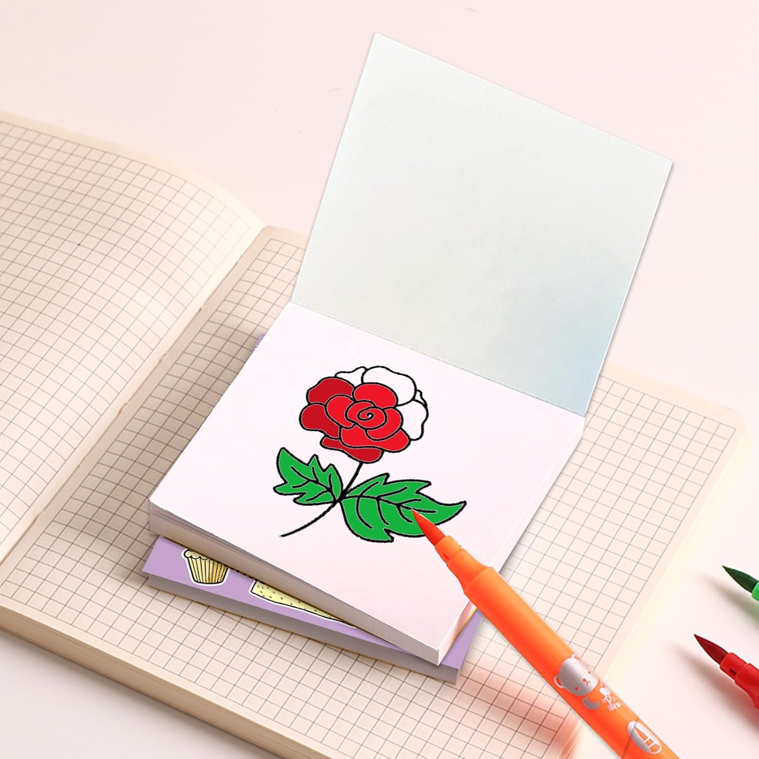 6-Pack Mini Coloring Book for Adults, Travel Small Coloring Books, Pocket Size Adults Relaxation Coloring Books Stress Relief Adult Mini Coloring Book