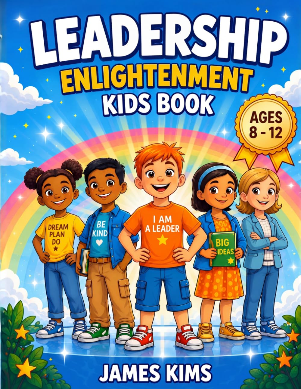 Leadership Enlightenment Kids Book: 50+ Illustrated Stories for Ages 8–12 to Build Confidence, Critical Thinking, and the Mindset of a Future Leader