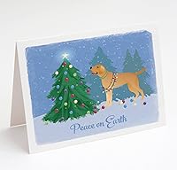 Vista 8 de Basset Hound Tarjetas de Navidad Raza de Perro Paz en la Tierra Juego de 8 Tarjetas en Blanco y Sobres Tamaño A2