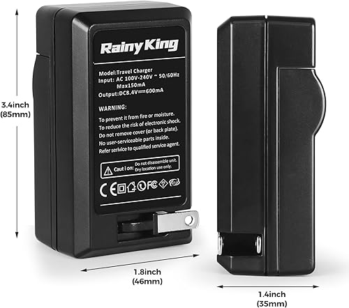 Miniatura 5 de EN-EL14 EN EL14a EN-EL14+Cargador de batería MH-24 para Nikon D3100, D3200, D3300, D3400, D3500, D5100, D5200, D5300, D5500, D5600, Df DSLR, Coolpi