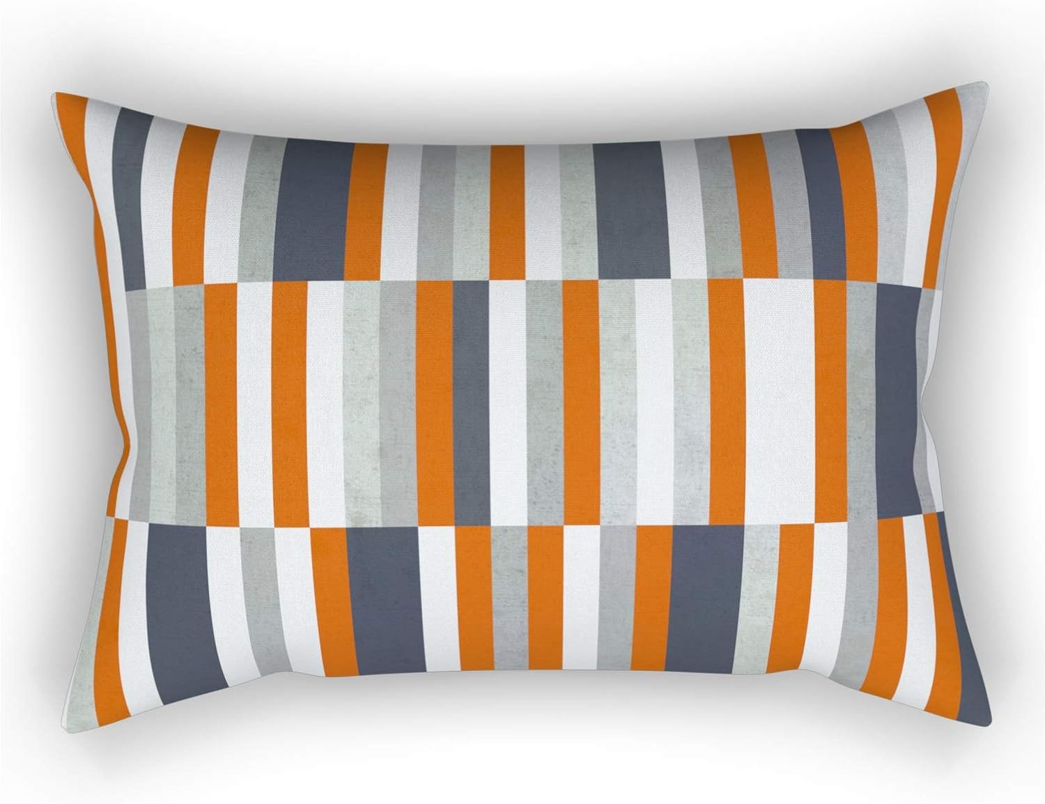 orange navy throw pillows