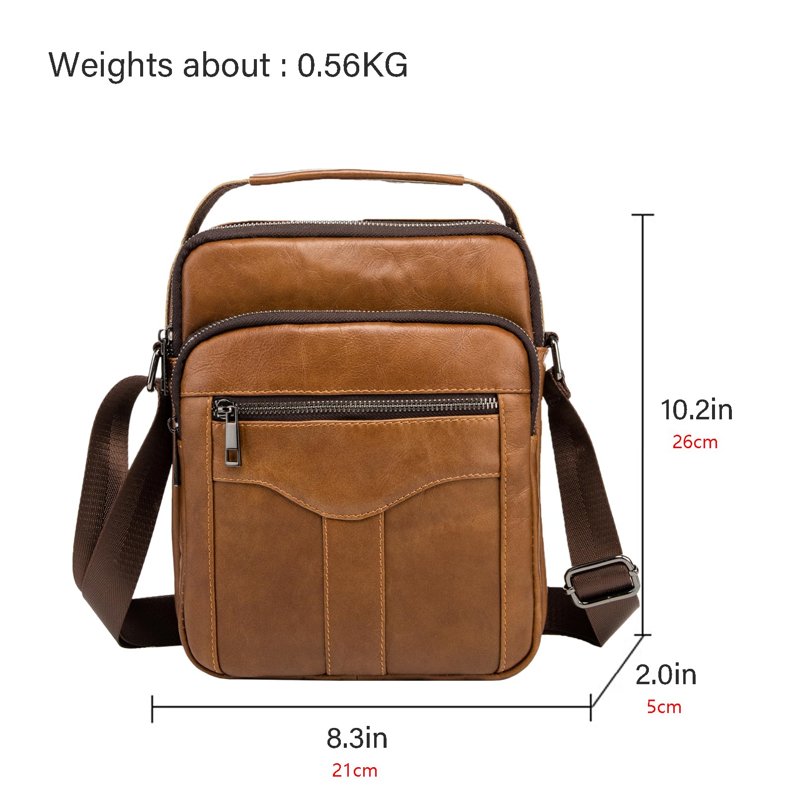 Herren Schultertaschen business Freizeit Henkeltaschen echtleder vintage Handtaschen