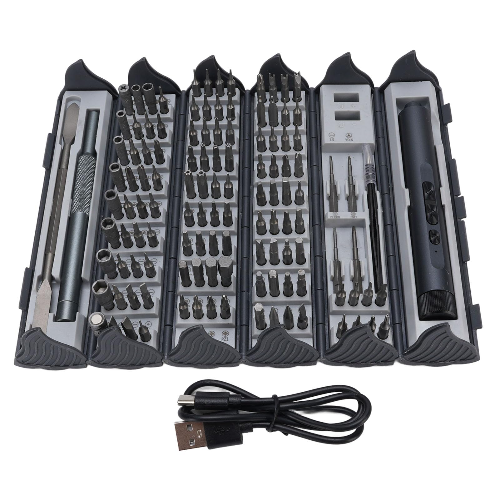 Mini Elektro-Set,Mini Power Repair Tool Kit Power Repair Tool Tragbares Reparatur Werkzeug Set für Telefon-Kamera Laptop PC