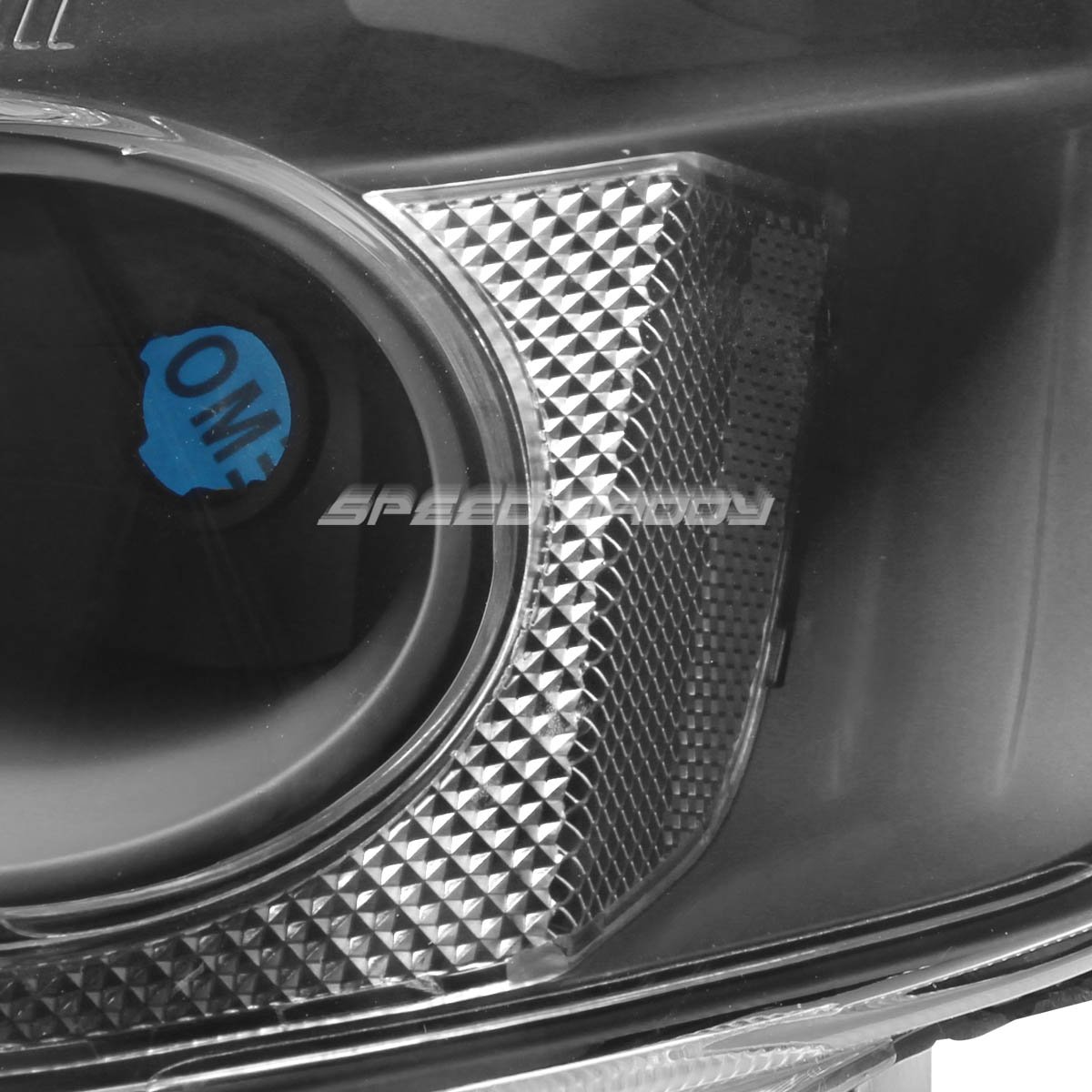 Replacement for Honda Civic 7th Gen EM/ES Black Housing Clear Corner