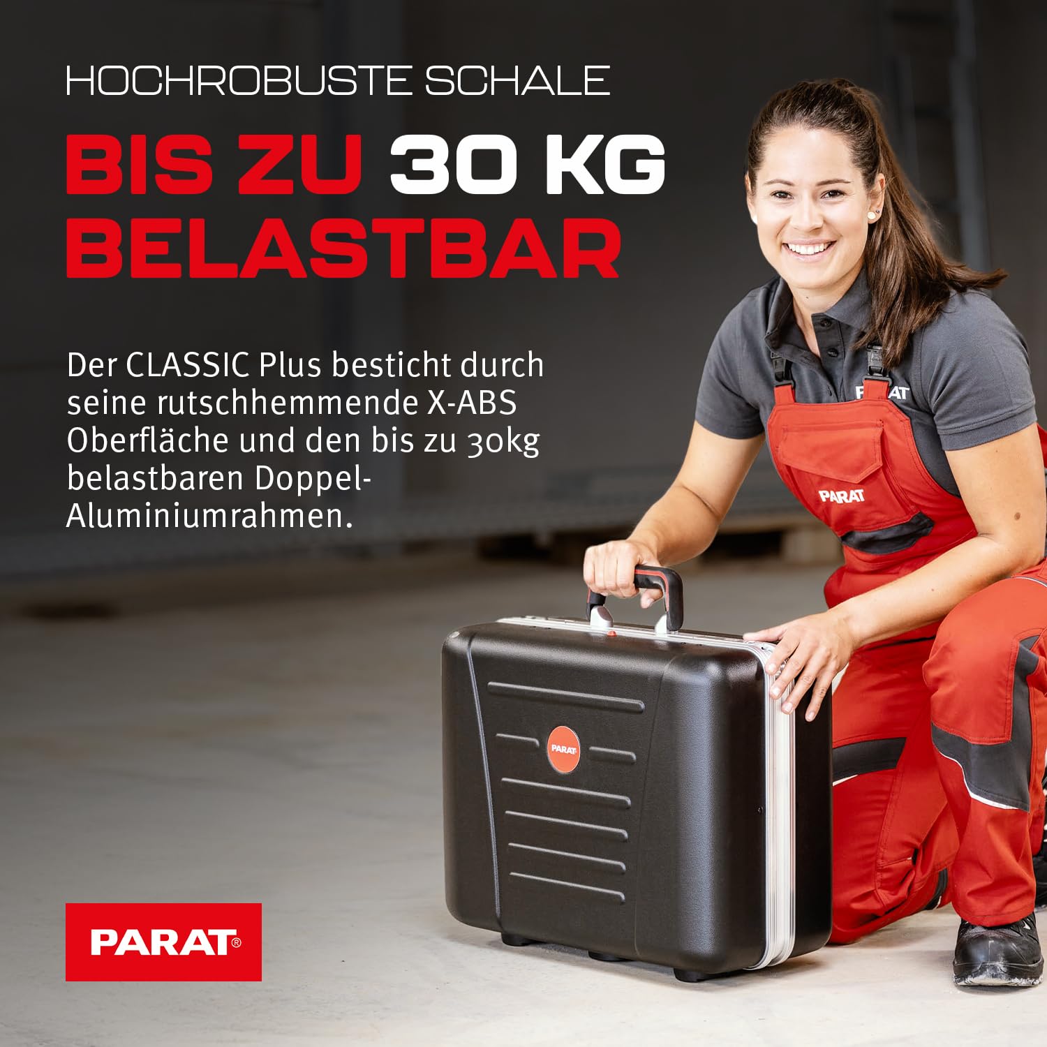 PARAT CLASSIC Plus CP-7 | Werkzeugkoffer leer gross | Werkzeugkasten leer