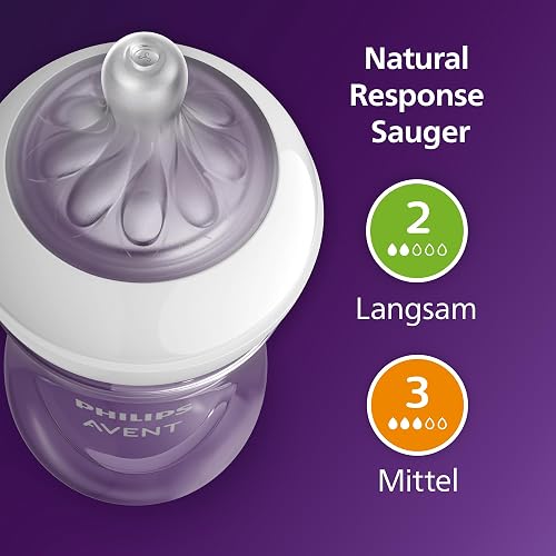 Coffret de 4 biberons natural response + 1 sucette ultra-douce 0-6 mois + 1 goupillon - Philips Avent - 10