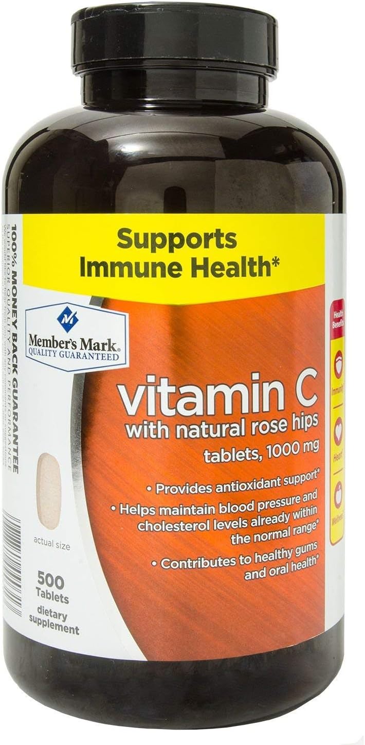 Members Mark Vitamin C with Natural Rose Hips 1000mg