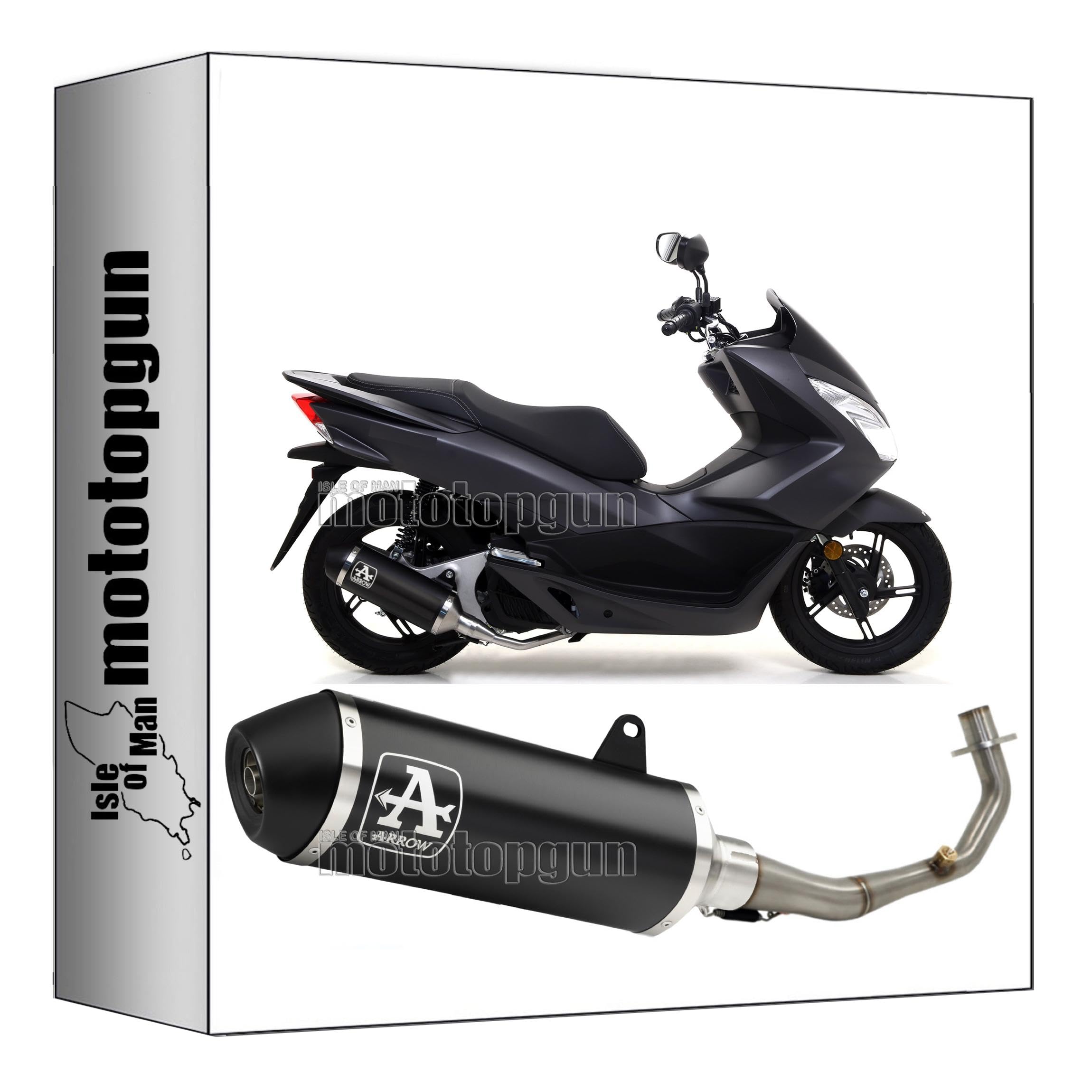 Ligne complete Arrow Urban PCX 125 pot echappement Honda 2012 2013 2014 2015 2016