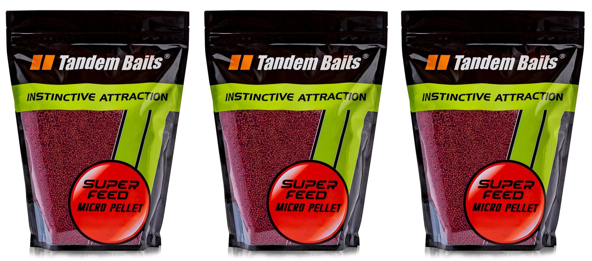 Tandem Baits SuperFeed Micro Pellet Robin Red Mix Carp Pellets Pellets for Carp Fishing Bait for Big Fish Fishing Carp Fish Accessories 2mm 3x1 kg