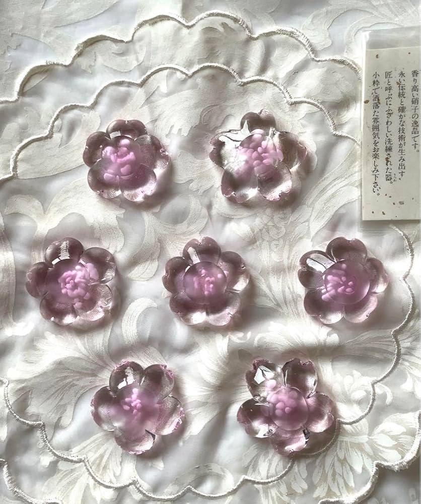 Amazon.co.jp: マルティグラス 玻璃の匠 ガラス 花 桜 箸置き 7個 Amazon.co.jp: マルティグラス 玻璃の匠 ガラス 花 桜 箸置き 7個