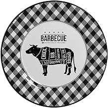 Conjunto C/6 Prato Raso Barbecue