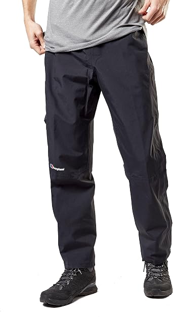 Berghaus Men's Maitland Gore-TEX  Overtrousers with Elasticated Waist, Waterproof, Breathable, Lightweight & Packable, DofE Recommended Kit List, Walking, Hiking & Outdoor Recreation