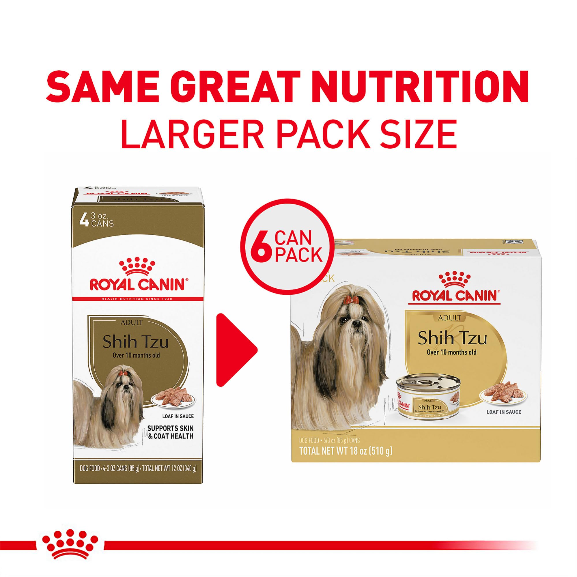 Royal Canin Breed Health Nutrition Shih Tzu Adult Loaf in Sauce