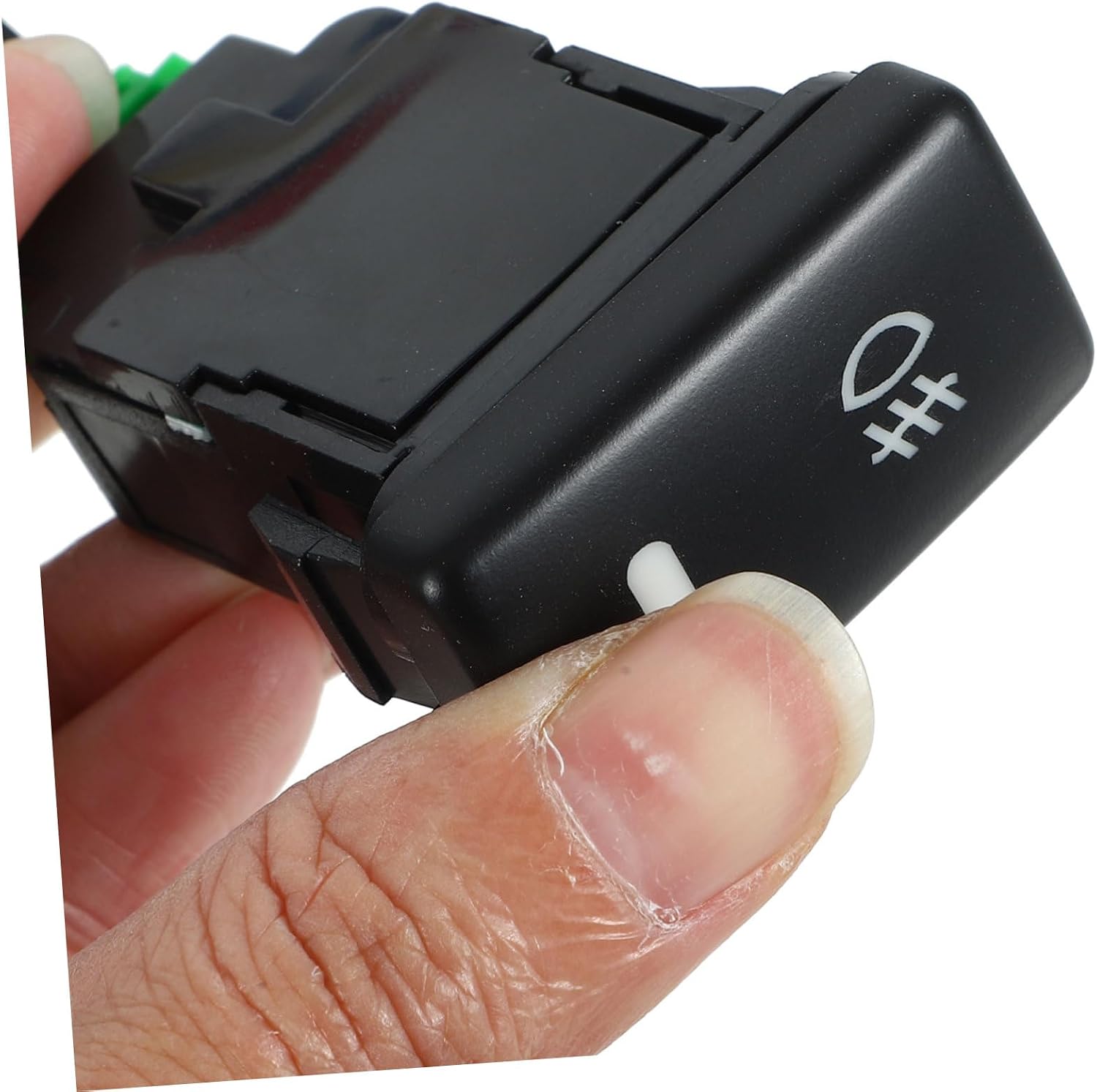 Fog Light Switch Pin Wiring Harness for Automotive Easy to Install Push Button Replacement for Car Fog Lights Compatible Fj