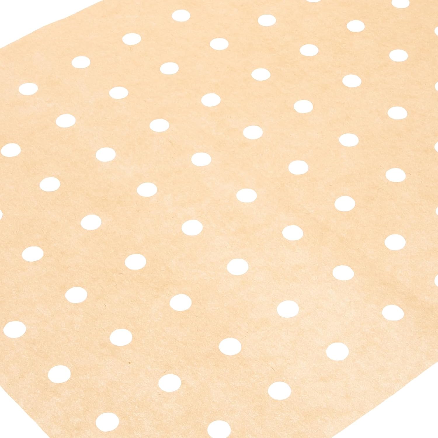 Disposable Air Fryer Paper Liner Perforated 100 Sheets Rectangular