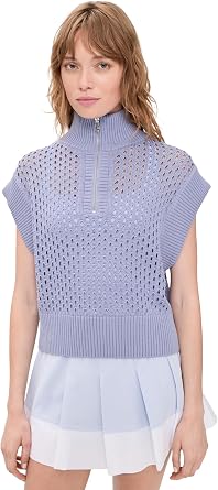 Varley Womens Gaines Half Zip Knit Sweater